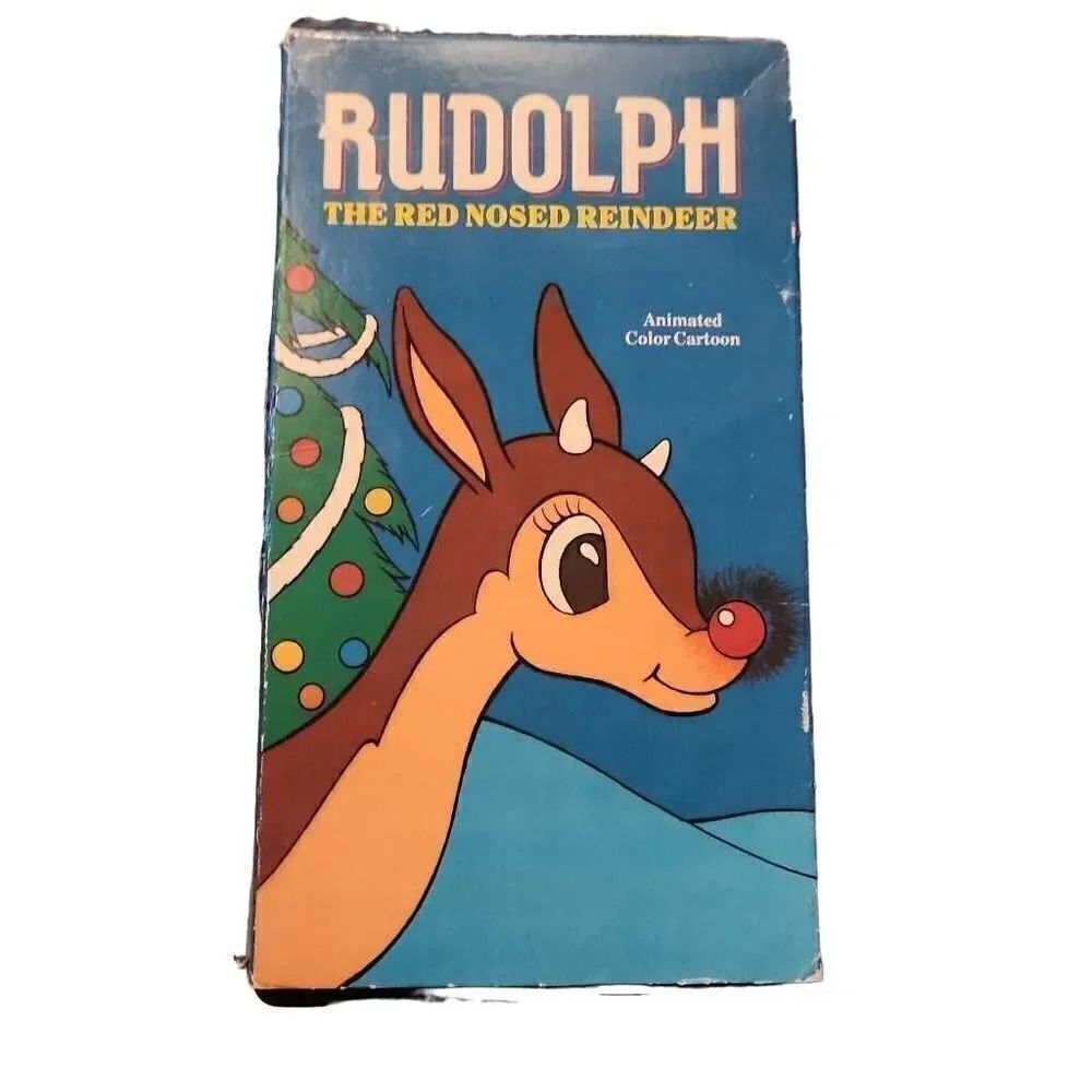 Vintage VHS 1990 Rudolph the Red Nosed Reindeer